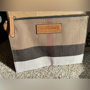 Burberry Cosmetic Bag.